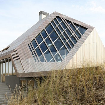 Дом на пляже в Голландии
