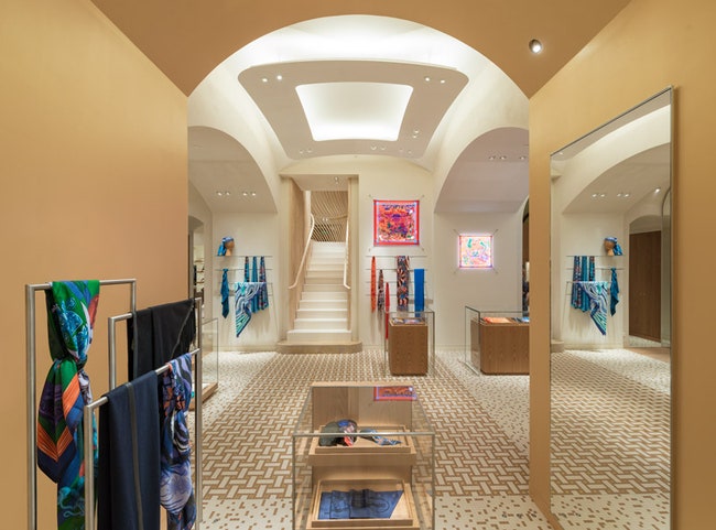 Обновленный бутик Hermès в ГУМе