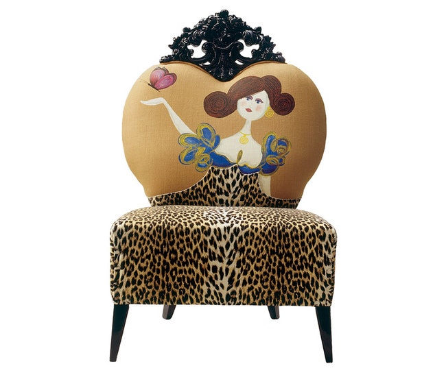 Леопардовый принт в дизайне мебели предметов интерьера и аксессуаров | Admagazine