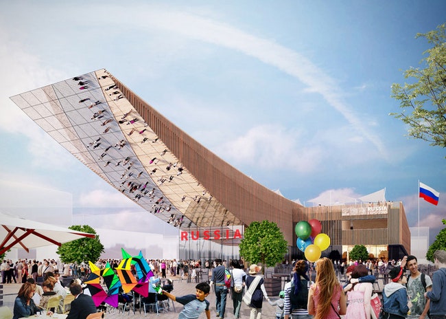 Российский павильон для Всемирной выставки Expo 2015 в Милане | Admagazine