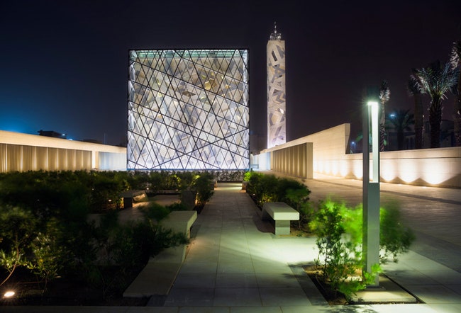 Мечеть в Саудовской Аравии на территории научноисследовательского центра KAPSARC | Admagazine