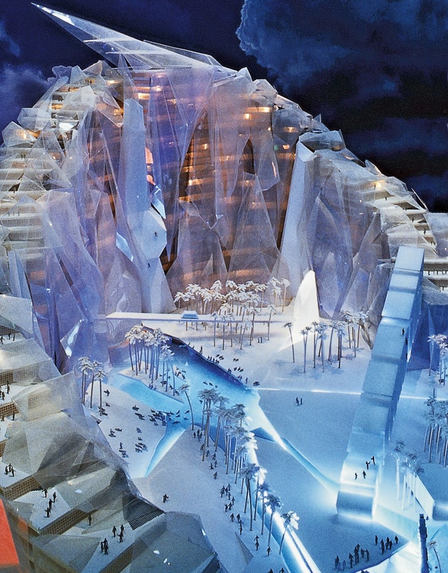 Один из самых известных неосуществленных проектов Предока — казино Atlantis в ЛасВегасе .