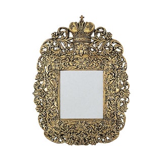 Зеркало из кол­лекции Zar липа резьба позолота Colombostile. Копия русского зеркала конца XVIII в.