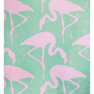 Обои Flamingos бумага Sanderson.