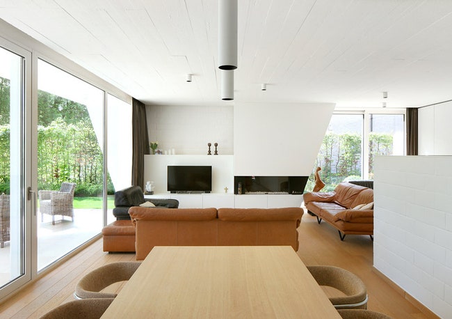 Фламандский дом в авангардном стиле