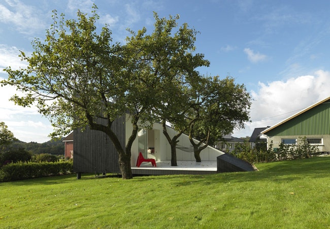Треугольный домик в Норвегии 15 м²