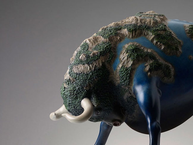 Скульптуры сюрреалистических животных «Мечты» Вана Жуйлиня | Admagazine
