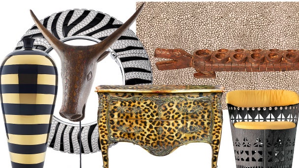 Этнические мотивы Африка как тема оформления мебели и предметов интерьера