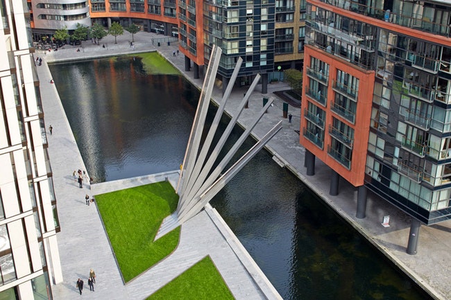 Проект веерного моста в Лондоне от архитекторов Knight Architects и инженеров AKT | Admagazine
