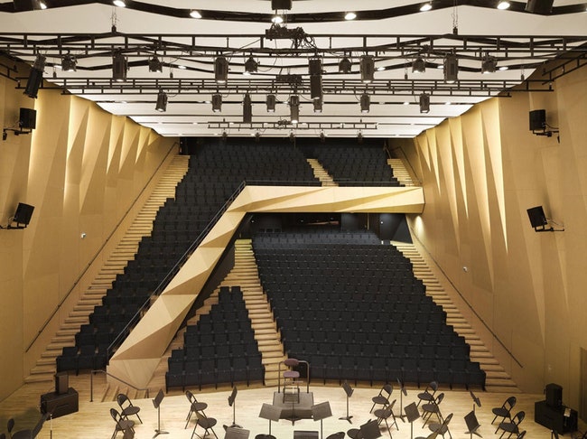 Концертный комплекс по проекту Кенго Кумы во Франции в ЭксанПрованс | Admagazine