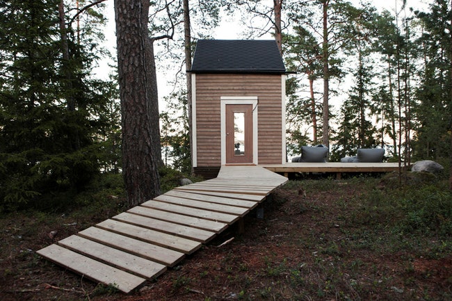 Загородный домик Nido дизайнера Робина Фалька в Финляндии | Admagazine