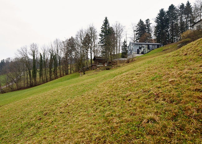 Реконструкция дома в австрийской деревне работа архитектора Йохена Шпехта | Admagazine