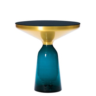 Столик из серии Bell стекло металл дизайнер Себастьян Херкнер ClassiCon.