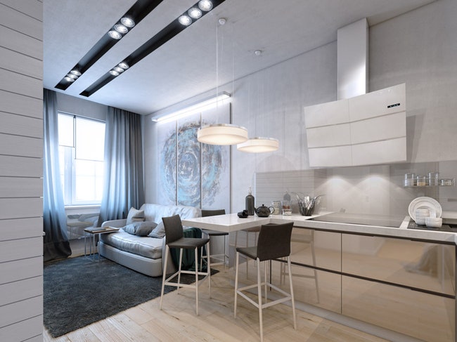 Интерьеры лофтов проект лофтквартала Aerolofts в районе метро «Аэропорт»