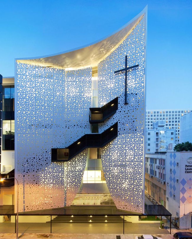 Пресвитерианская церковь в Сингапуре по проекту бюро LAUD Architects | Admagazine