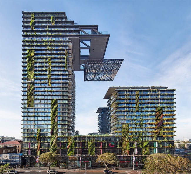 Жилой комплекс One Central Park в Сиднее по проекту архитектора Жана Нувеля | Admagazine