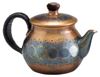 1. Заварочный чайник из коллекции “Путь самурая“ медь мастера рода Тамагава Bork.