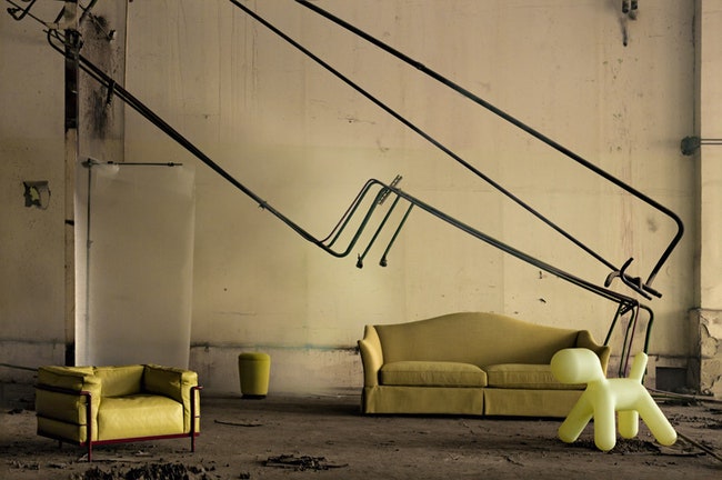 Мебель и предметы интерьера пастельных оттенков в съемке AD | Admagazine
