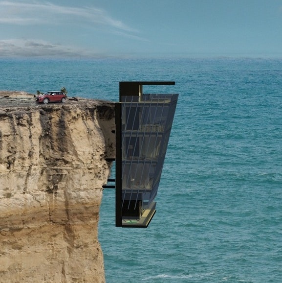 Дом на отвесной скале в Австралии от архитекторов бюро Modscape | Admagazine