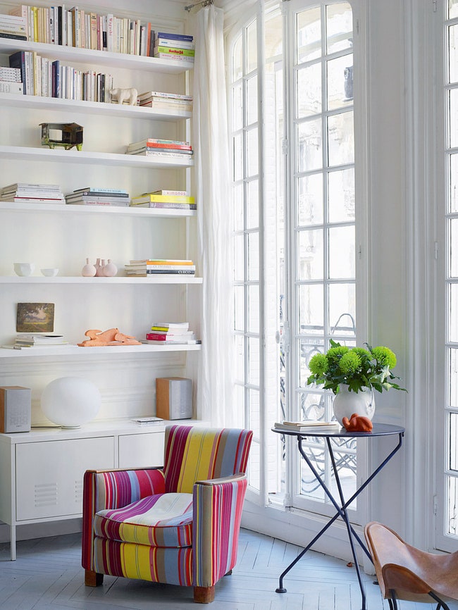 Квартира дизайнера Софи Лешат в Париже.