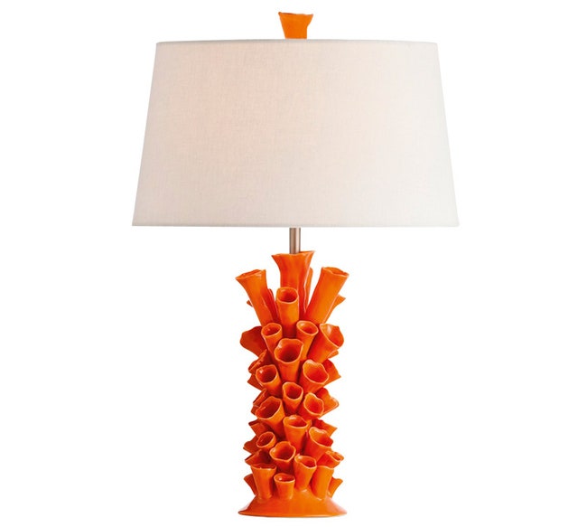 Оранжевый цвет в дизайне мебели плитки предметов интерьера на фото | Admagazine