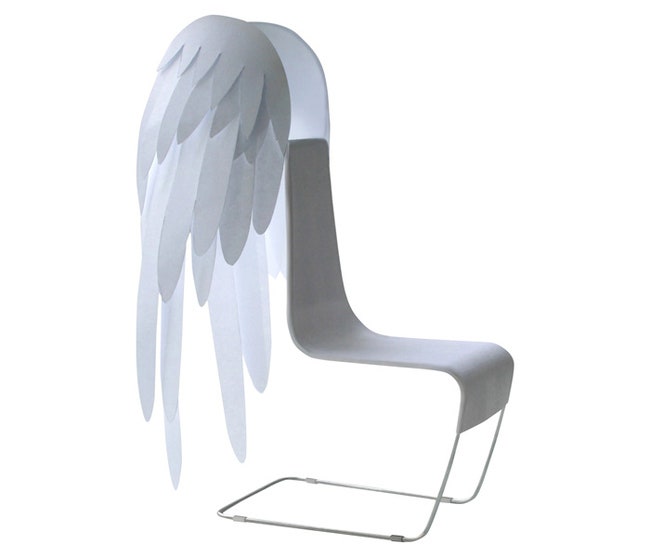Кресты ангельские крылья и другие символы веры в дизайне мебели и предметов интерьера