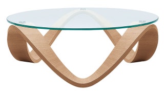 Журнальный столик Sumo МДФ стекло дизайнер Алессандро Пасколини.