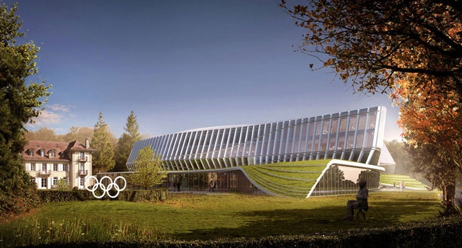 Проект новой штабквартиры МОК в Лозанне Швейцария движение гибкость и устойчивость | ADMagazine