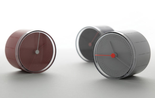 Часы World Clock от корейского дизайнбюро Cloudandco | Admagazine