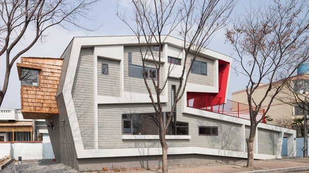 Roll House дом в Южной Корее от агентства Moon Hoon | Admagazine