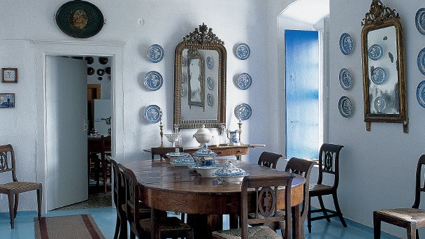 Фото старинного дома Катарины Паурис на греческом острове Гидра | Admagazine