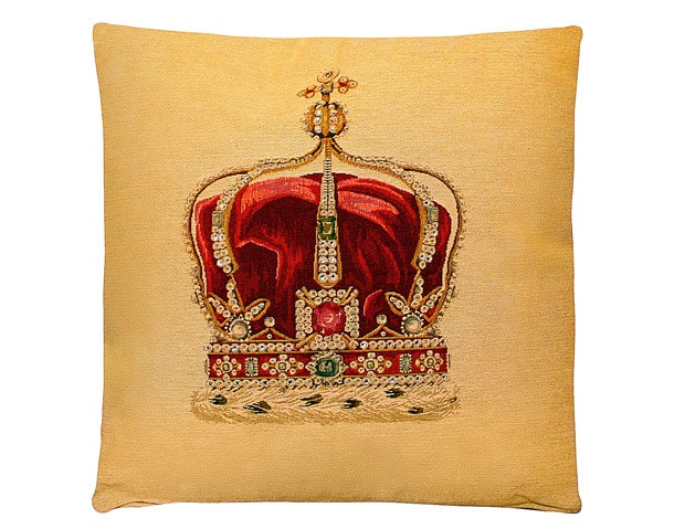 Короны и другая монаршая символика на предметах интерьера и аксессуарах | Admagazine