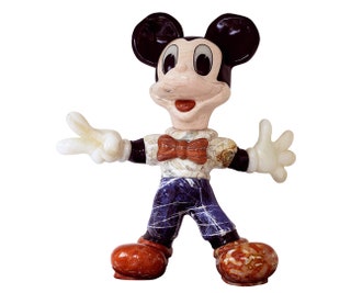 Скульптура This Aint Mickey Mouse содалит оникс мрамор.
