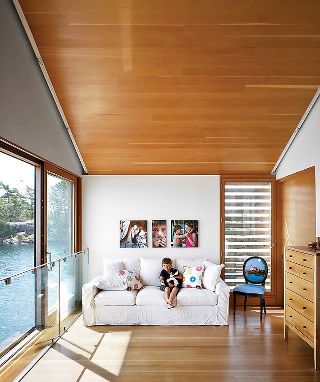 The Floating House плавучий дом в Канаде от бюро MOS Architects | Admagazine