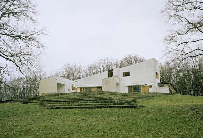 Дом во Франции по проекту Алвара Аалто  © Armin Linke VG BildKunst Bonn 2014