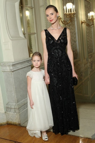 Фотограф Илона Столье с дочерью.