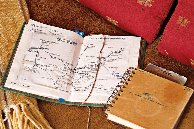 Как настоящий путешественник Макконахи вел дорожные дневники с картами и фотографиями. Этот относится к его поездке в...