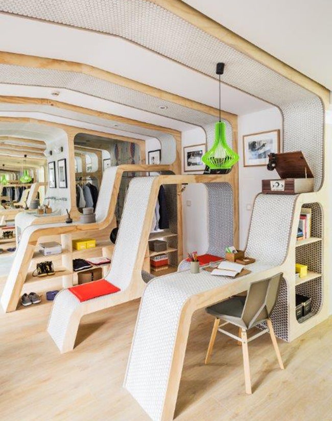Модульная квартира Modular в Мадриде интерьеры от студии Zooco | Admagazine