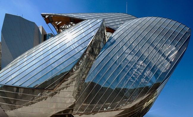 Fondation Louis Vuitton в Париже здание по проекту Фрэнка Гери | Admagazine