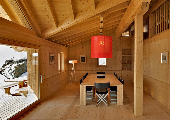 Дом в Швейцарии архитектор Серена Анибальди.