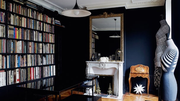 Квартира в чернобелой гамме фото интерьеров от Эммануэля Боссюэ и МариЛор Белланже | Admagazine