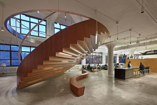 Офис для ньюйоркского рекламного агентства Wieden  Kennedy от архитектурного бюро WorkAC | Admagazine