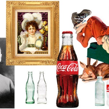 Предмет культа: контурная бутылка Coca-Cola