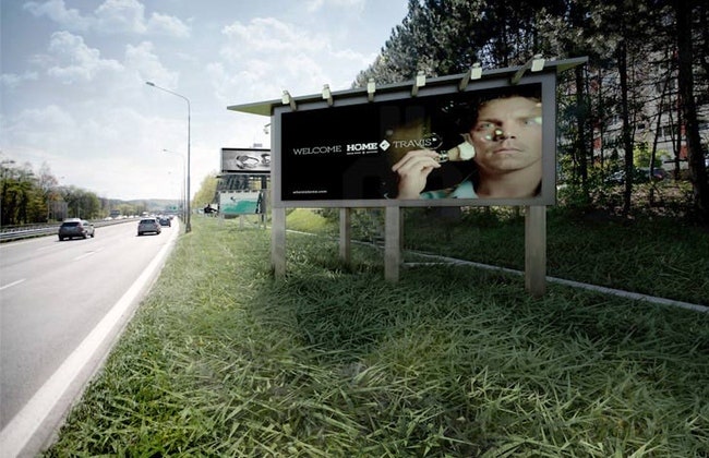 Дом из рекламных щитов The Gregory project в Словакии | Admagazine