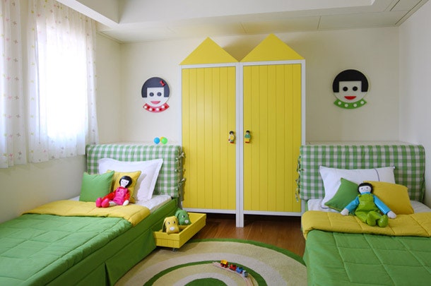 Детская комната по дизайну сестер Сарит.