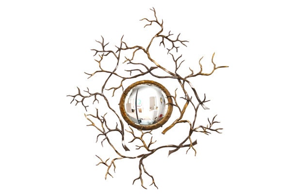 Зеркало “Ветви” полированная бронза 2003.