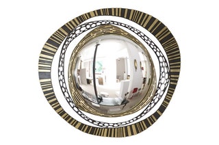 Зеркало “Дада”  полированная бронза  ограниченная серия  из 20 штук 2004.