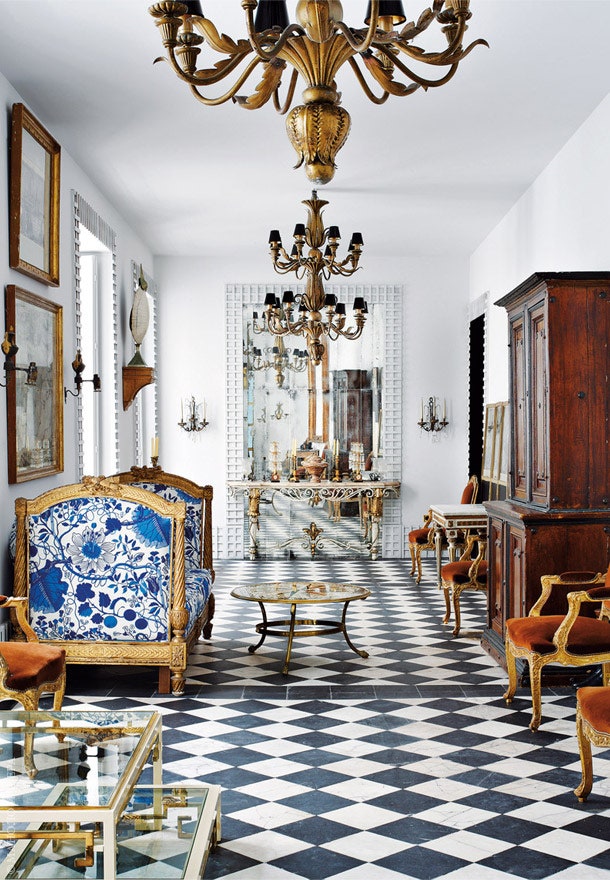 Дом антиквара и дизайнера Лоренцо Кастильо в Мадриде фото интерьеров | Admagazine