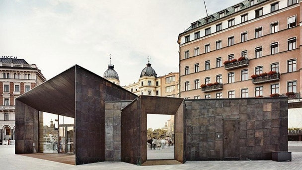 Паромный терминал в Стокгольме по проекту архитектурного бюро Marge Arkitekter | Admagazine