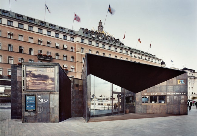 Паромный терминал в Стокгольме по проекту архитектурного бюро Marge Arkitekter | Admagazine